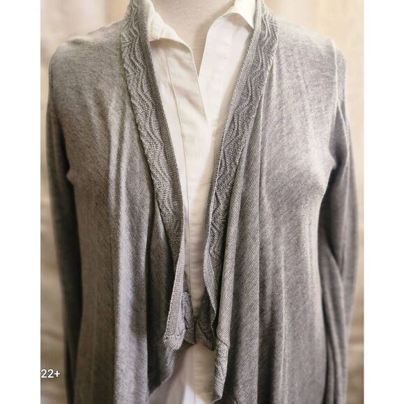 C38 Almost Famous drape front cardigan - Picture 2 of 8